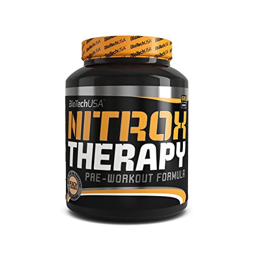 Nitrox Therapy Peach 680 g - professional pre-workout booster - BiotechUSA