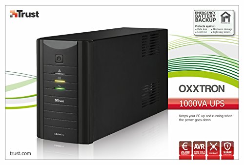 Trust Oxxtron 1000VA UPS schwarz - 4