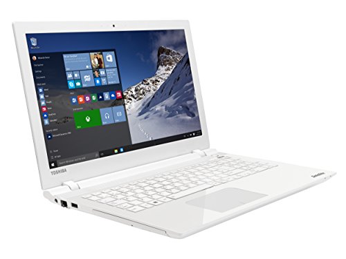 TOSHIBA Satellite L50-C-1GX 15 6  Laptop - WHITE - Intel   Pentium   Processor N3700 8GB Ram 1TB HDD Windows 10  Pre -Installed 