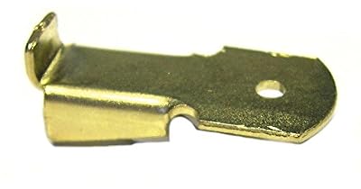 Strauss Taquet de crémaillère acier Strauss - Laitonné - Vendu par 12