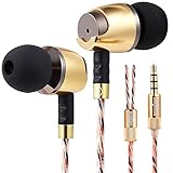 Sephia SP4080 Earphones Noise Isolating Headphones with Bass Driven Sound for iPhone, iPad, iPod, MP3 Players, Samsung (Without Volume Control)
