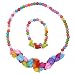 Kids Jewellery for Girls "Roses are Red" Flowers Gift Necklace Bracelet 2 piece Jewellery Set by Angel Glitter RS.149.00