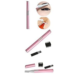 Electric Eyebrow Trimmer Women Facial Trimmer & Eyebrow Styling Kit Electric Pen Trimmer Battery-Operated Shaver with… - Image 3