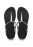 adulto Havaianas Freedom Maxi, Sandalias para Mujer, Negro (Black), 43/44 EU (41/42 Brazilian)