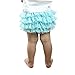 Wennikids Lace Ruffle Diaper Cover Bloomer and Headband SET for Baby Girls Small Hot Pink