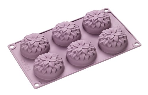 Lurch 85061 FlexiForm Millefleur Dahlie 6-fach, lila