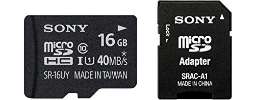 Sony SR-16UYA Speicherkarte – Speicherkarten (MicroSDHC, Class 10, Schwarz, Schockresistent, -25 – 85 °C, SD) - 3