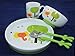 Produktbild Orfèvrerie de la Tour Lebrun 301094, 5-TLG Kinder-Geschirr-Set Repas Enfant Avec Eléphant mit Anti-Rutsch Silikonboden und Besteck