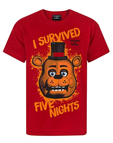 Jungen Noisy Sauce Five Nights At Freddys T Shirt 5 6 Jahre - 