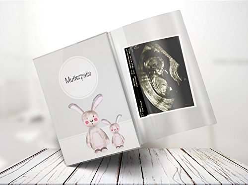 Mutterpasshülle 3-teilig Motiv Waldtiere Mutterpass Hülle Schwangerschaft Geschenkidee personalisierbar mit Namen - 8