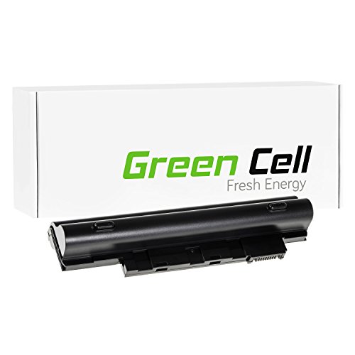 Green Cell® AL10A31 AL10B31 AL10G31 Laptop Akku für Acer Aspire One 522 722 D255 D257 D260 D270 (6 Zellen 4400mAh 11.1V Schwarz)