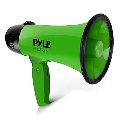 Pyle Mégaphone Professionnel 20 W (Vert)