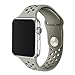 Produktbild Kobwa 38MM / 42MM Uhrenarmband für Apple Watch, Weicher Silikon Sportbügel mit Belüftungslöchern Smart Uhrenarmband Ersatzbänder für Iwatch Serie 1 Serie 2