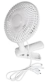 Ventilateur / Circulateur d'air avec clip pince Hurricane - 18cm (FT-18A)