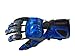 Produktbild ARMR Moto S235 Motorrad Leder Handschuhe (SP-14) - Schwarz / Blau, 11cm (XL)