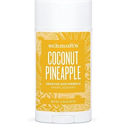 SCHMIDT S Déodorant Vegan Noix de Coco et ananas Peaux sensibles