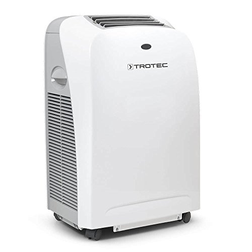 TROTEC Lokales mobiles Klimagerät Klimaanlage PAC 2600 S mit 2,6 kW / 9.000 Btu, EEK: A (Inkl. Programmierbarer 24-Stunden-Timer, Fernbedienung, 2 Ventilationsstufen, Einstellbare Luftausblasrichtung)