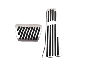 ITDEGNO Reposapiés acelerador tapas de pedal Compatibile con automáticas BMW F20 F22 F30 G20 F32 G30 F12 G32 G11 G12/X3 G01/X4 G02/X5 F15 G05/X6 F16 G06/X7 G07/iX I20