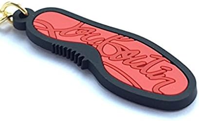 Louboutin Sole Keyring (Black)