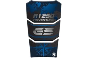 PARASERBATOIO.IT RESINATED TANK PAD STICKER 3D EFFECT COMPATIBLE WITH MOTORCYCLE BMW R1250GS R 1250 R-1250-GS BMW-R1250GS GS Adventure ADV GS-Adv v1