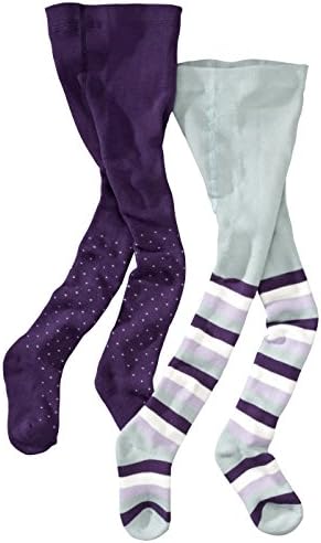 Wellyou Multicoloured Thermal Tights For Babies And Children - Double Pack, 74-80cm, 9-14 Months