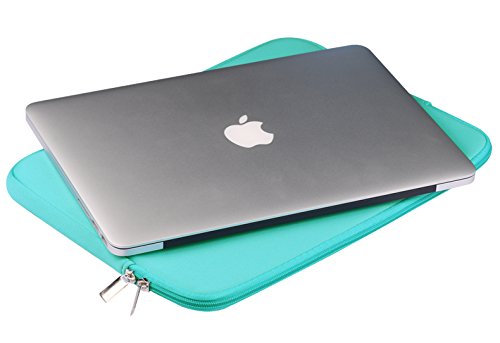 Crisant einfachen Stil Sleeve Hülle pour Laptop 15-15,6 zoll,Cotton Stoßfest Notebooktasche Tasche / Computer bag Case Cover Pour Apple Macbook Pro 15.0“ / Macebook Pro (Retina) 15.4“ / Asus Zenbook / Lenovo / Samsung / Sony / HP / Dell / Chromebook (Grün) - 4