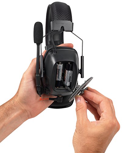 Howard-Leight-Sync-Wireless-Impact-10343210-de-communication-Casque-anti-bruit-avec-connexion-Bluetooth-Noir