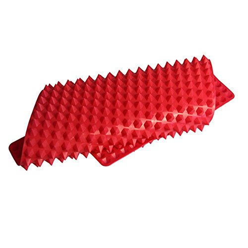 antihaftbeschichtet Pyramid Pan Matte Silikonform durch lintimes 1pcs Kochen Matte für Hitze Schutz der Ofen backen barbacue Kochen Tablett 40 * 29 cm - 5