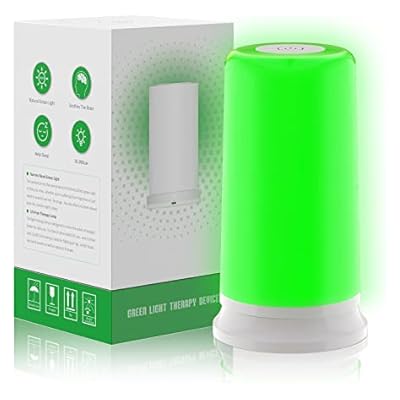 Kts Green Light Therapy Lamp For Migraines,headaches, Light Sensitivity,insomnia,anxiety Relief,narrow Band Green Leds For Fast Asleep