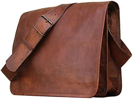 Adults Leather Messenger Satchel