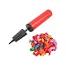 Produktbild sourcingmap® 100 Stücke x Latexballons Luftballon Ballone + Handhaben Ballonpumpe Pumpe