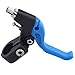 Produktbild Faliya Universal Fahrradgriff Bremshebel Bremsgriff Haltbarer Griff Zubehör für Mountainbike Fahrrad, Schwarz + Blau
