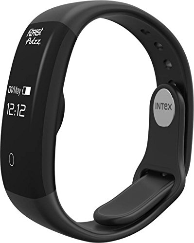 Intex FitRist Pulzz Fitness Tracker (Black)
