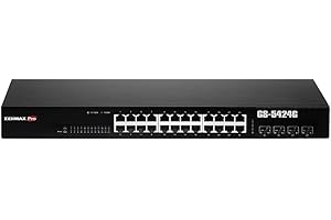 Edimax GS-5424G Network Switch Managed Gigabit Ethernet (10/100/1000) 1U Black