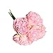 Produktbild Floweworld KüNstliche Seide GefäLschte Blumen Pfingstrose Blumenhochzeitsstrauß Braut Hydrangea Party Dekoration 5 KöPfe Bouquet