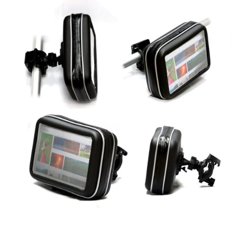 Navitech Supporto e Custodia Impermeabile da Bicicletta/Moto per Garmin nüvi1690, nüvi1490TV, nüvi 1490T, nüvi 1490, nüvi 1390T, nüvi1370T, nüvi 1350T, nüvi 1350, nüvi 1300, Garmin nuvi 660