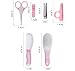Produktbild Pflege-Set für Babys, mit Sicherheitsschere, Nagelknipser und Bürste mit weichen Borsten, 5-teiliges Set, Rosa