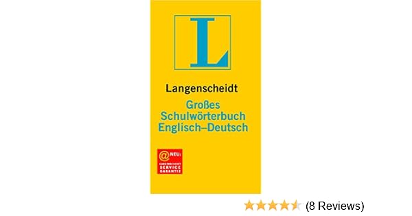 Langenscheidt Grosses Schulworterbuch Englisch Deutsch Amazon De