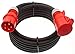 Produktbild netbote24® CEE Verlängerungskabel Starkstromkabel mit Phasenwender 32A 400V Gummileitung H07RN-F 5g6 mm² IP44 außen 20m