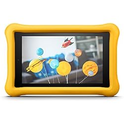 Amazon FreeTime - Funda infantil para Fire 7 (tablet de 7 pulgadas, 7ª generación, modelo de 2017), Amarillo