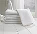 3x Reusable 100% Cotton Baby Muslin Squares White