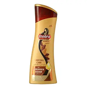 Meera Hairfall Care Shampoo, Goodness Of Badam & Shikakai, For Strong & Healthy Hair, For Men And Women, Paraben Free, 180 Ml
