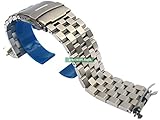22 mm Kurve Ende massiv Edelstahl 120 g. Ingenieur Ersatz Armband für Scuba SKX007 009