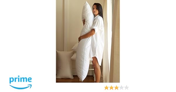 Bolster Extra Long Support Pillow Rohilinen Maternity Super King