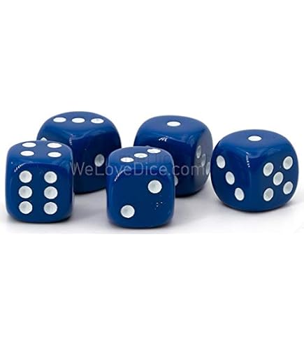 WeLoveDice 12mm W6 Würfel – Rot Transparent/weiß, Made In Germany, 10 Stück