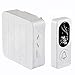 Price comparison product image Wireless Doorbell Kit Waterproof Door Chime with 1 Plug-in Receiver and 1 Push Button Transmitter, Adjustable Volume, 52 Chimes, Battery Included with LED Induction Night Light.