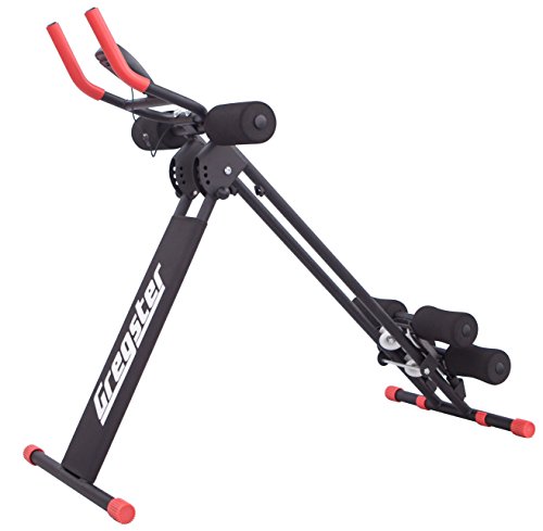 Gregster AB Plank Bauchtrainer mit Trainingscomputer, 4-facher Schwierigkeitsgrad, zusammenklappbar - 2