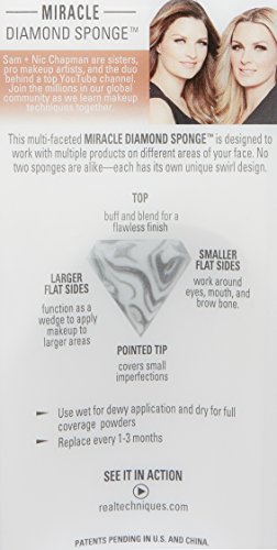 Real Techniques Miracle Diamond Sponge, 1 Stück - 2