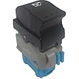 Auto Vortex Power Window Switch Front LH Singel button 6pin Blue Coupler For Renault Duster