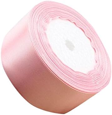 4CM Grosgrain Ribbon in Solid Colours SOMESUN Cuts Gift Packaging Silk Ribbon (Pink)
